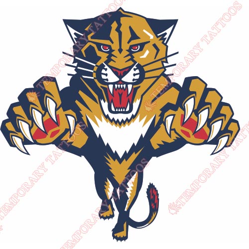 Florida Panthers Customize Temporary Tattoos Stickers NO.160